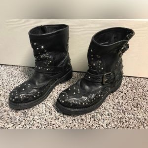 Cute Studded combat boots